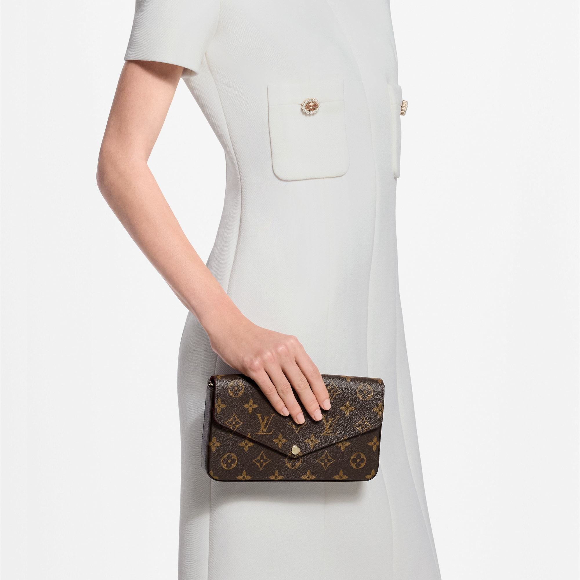 Pochette Félicie Monogram Canvas - Handbags M81896 | LOUIS VUITTON